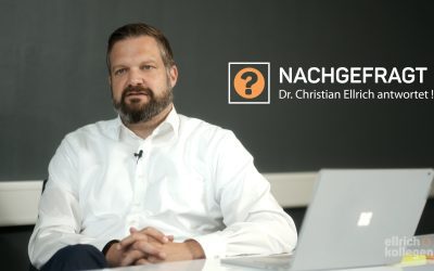 „Nachgefragt – Dr. Christian Ellrich antwortet“